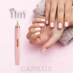 Lima de Uñas Eléctrica con Cabezales CAPILUX