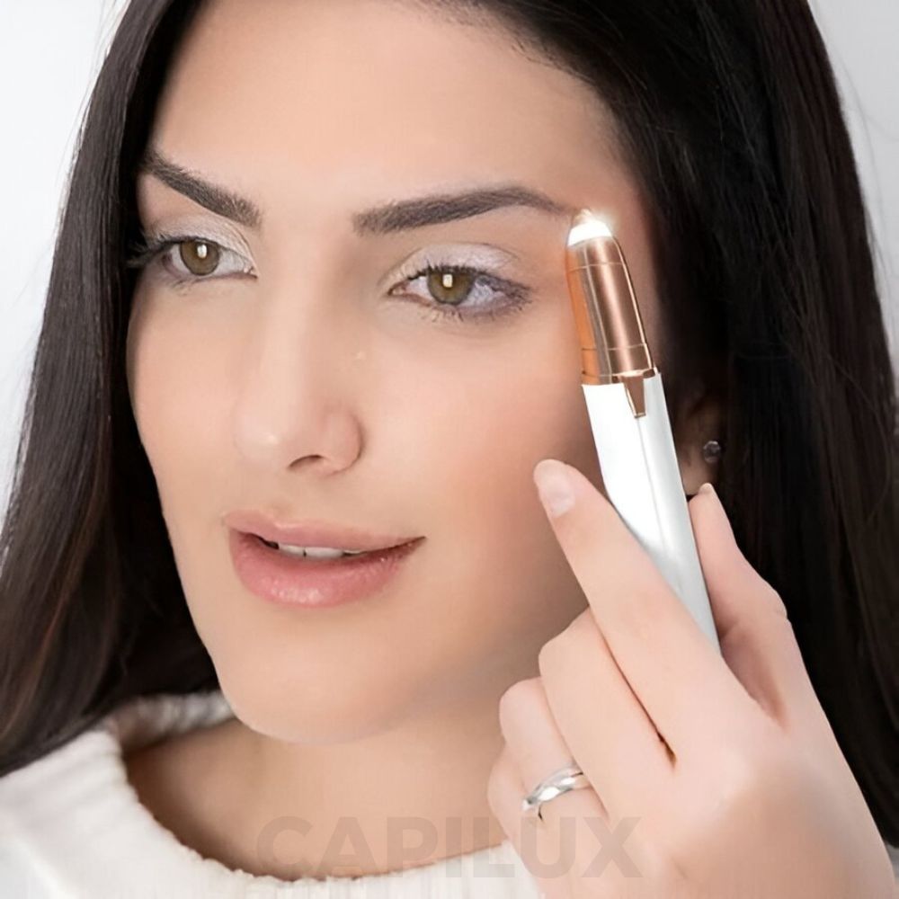 Depiladora facial de precisión con LED CAPILUX!