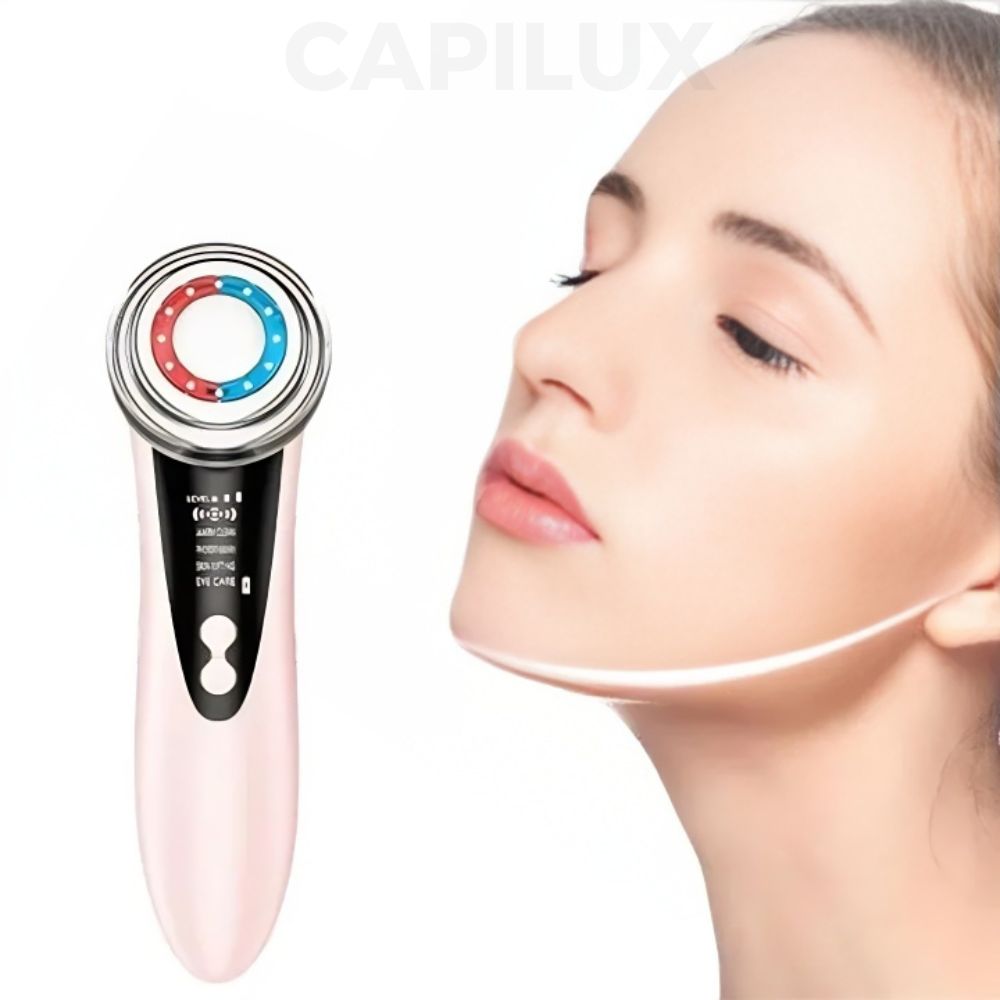 Masajeador Facial LED Terapia 4 en 1 CAPILUX